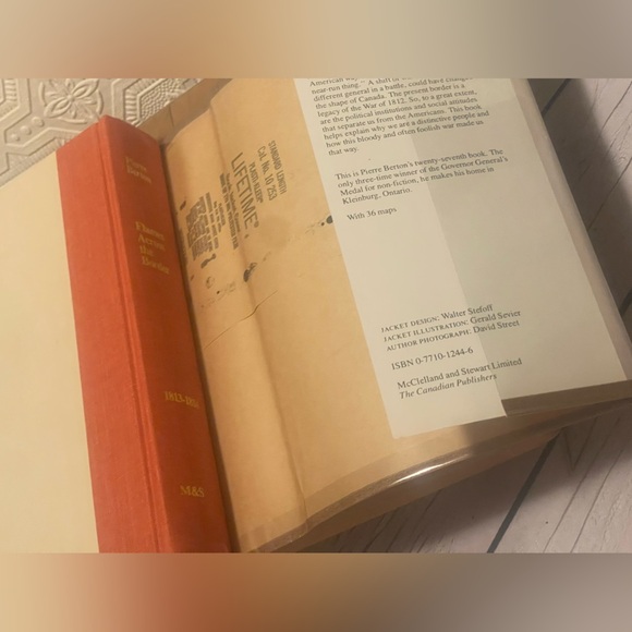Pierre Berton The Invasion of Canada & Flames Across the Border 1980/1981 HC DJ - Picture 13 of 15